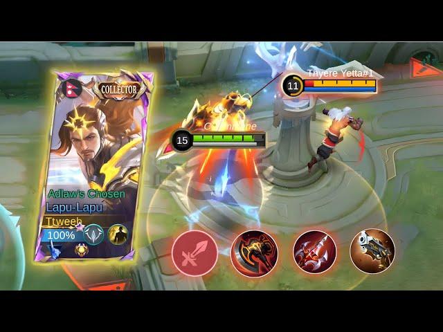 SOLO LAPU-LAPU CARRYING DARK SYSTEM  NEW DAMAGE BUILD