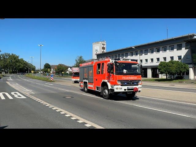 [FIRE 50M FROM FIREHOUSE] Löschzug - Feuerwehr Bottrop