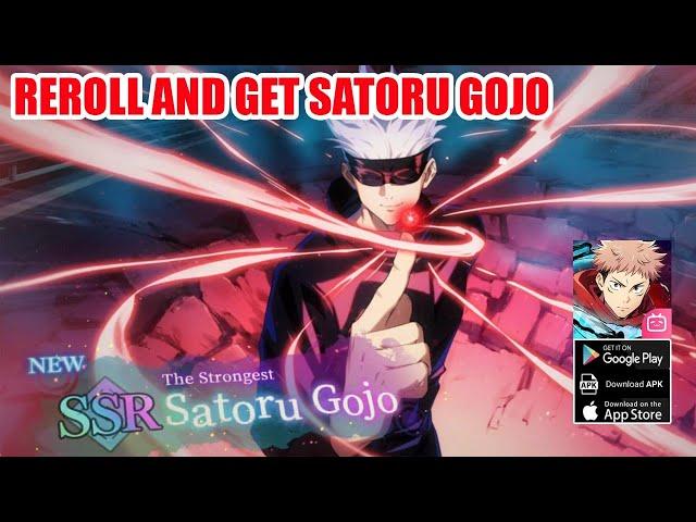 Jujutsu Kaisen Phantom Parade Gameplay - Reroll and get Satoru Gojo | Best character