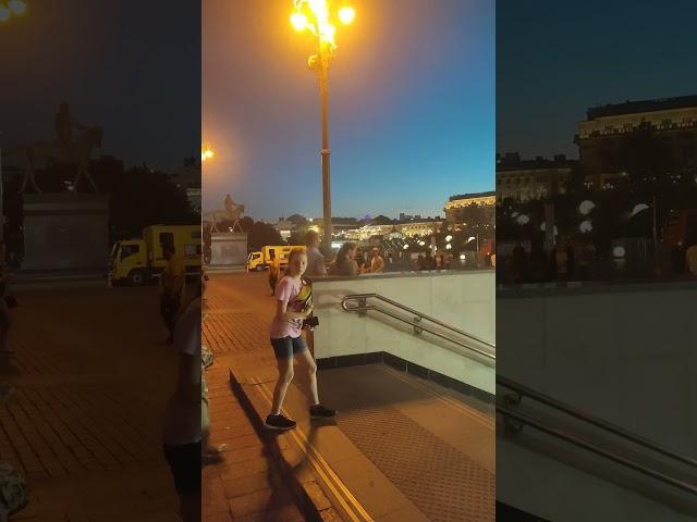 Новый выход из метро Охотный ряд.