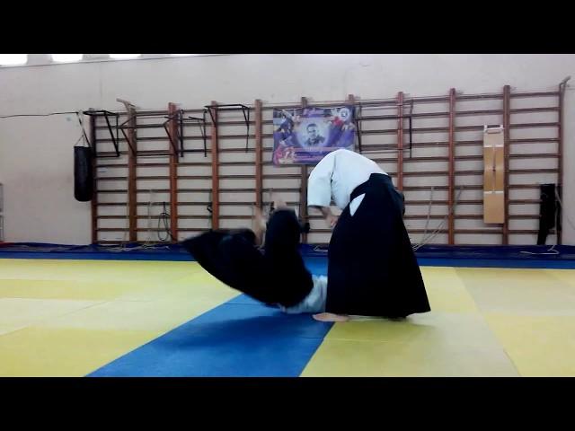 Gyaku Dori Uchi Kaiten Sankyo (Archive 2013) | Aikido Practice Daily