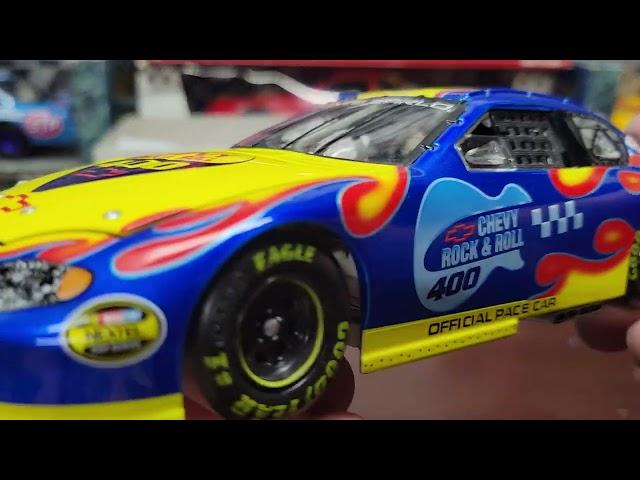 Nascar Diecast review video of Actions 2004 Chevy Rocking Roll Program car.