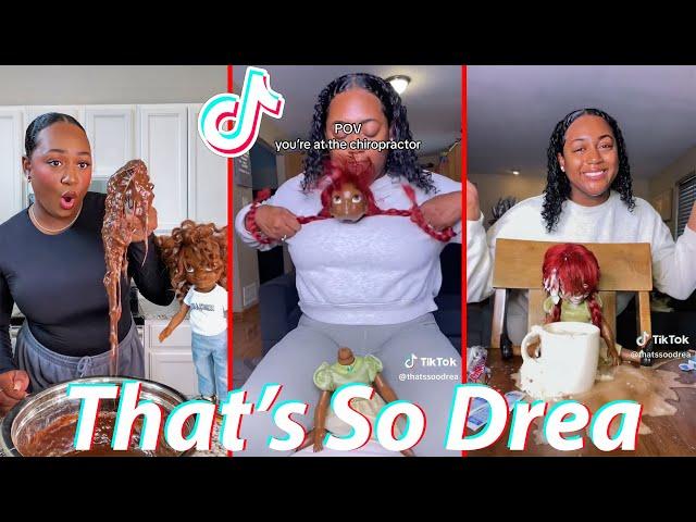 Funny That’s So Drea TikToks 2023 -Best  Thatssodrea and her Doll Daughter Tik Tok  @thatssoodrea