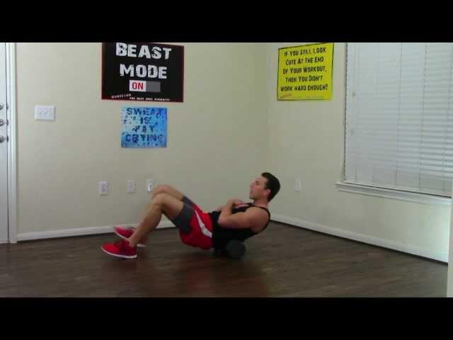20 Min Foam Rolling Workout - HASfit Foam Roller Exercises Self Myofascial Release Stretch Exercise
