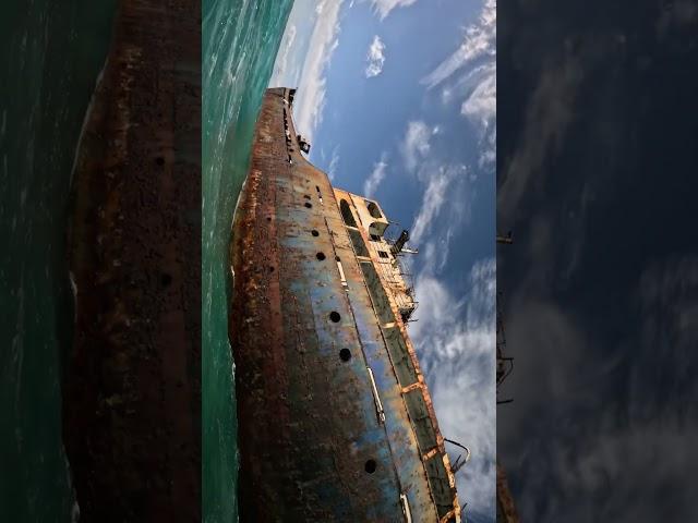 Turks and Caicos ship wreck #shorts #jetski #travel