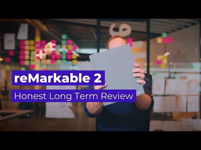 One year of using the reMarkable 2 - don't buy, before watching this long term review