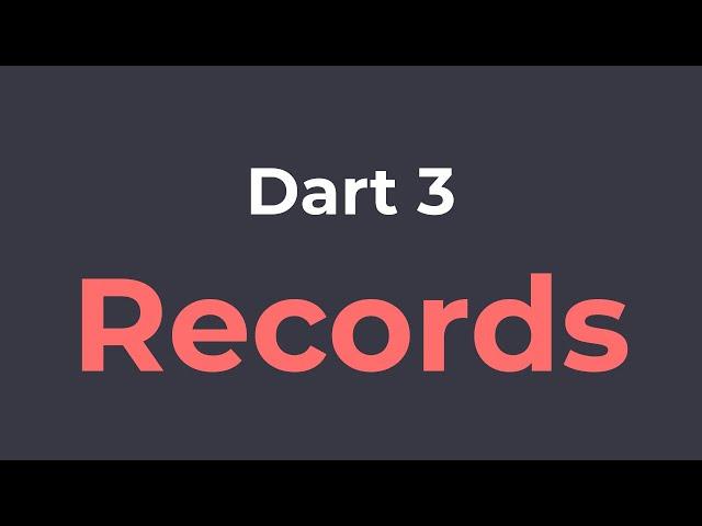 Dart 3 Records Are Awesome