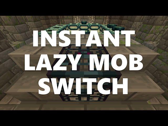 Minecraft Elegance: Instant Lazy Mob Switch (Java 1.17+)