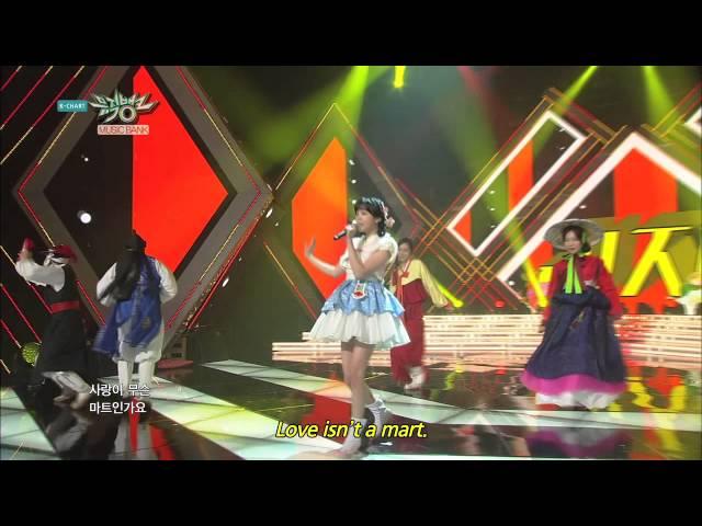 Lizzy - Not an easy girl | 리지 - 쉬운 여자 아니에요 [Music Bank HOT Stage / 2015.01.30]