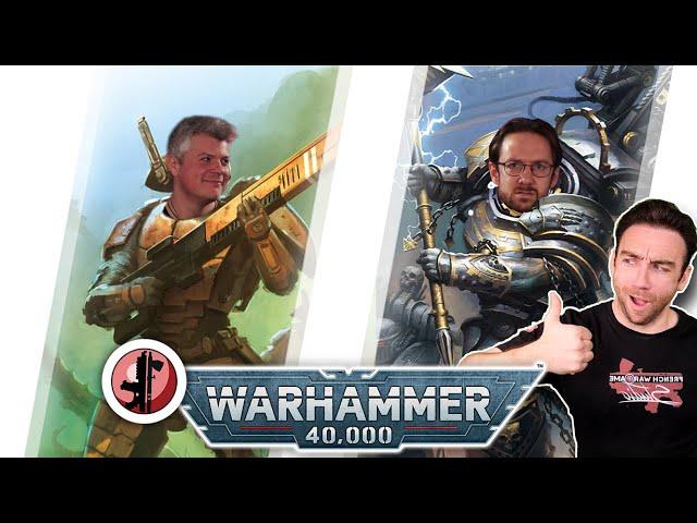 Warhammer 40.000 - Empire T'au (ft Alphacast) VS Iron hands (ft m4fgaming)