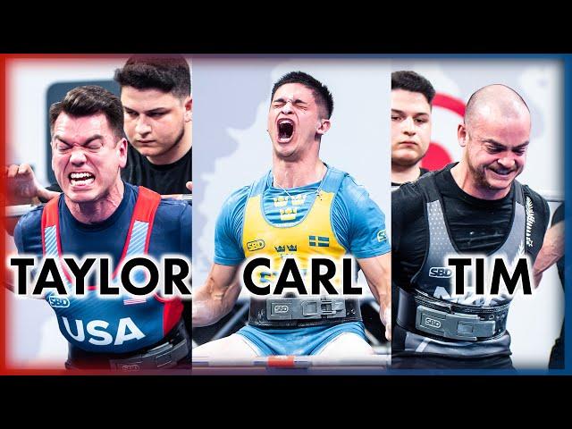 ATWOOD vs JOHANSSON vs MONIGATTI - 74kg IPF Worlds 23