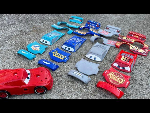 Lightning McQueen cars 3 change and race 4 skins fabulous lightning McQueen