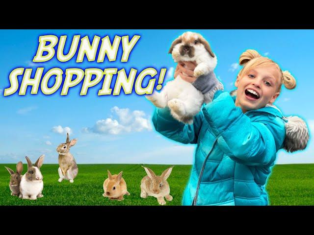 Payton goes BUNNY Shopping!