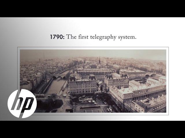 The History of Telecommunications (In Just 3 Minutes) | HP Matter | HP