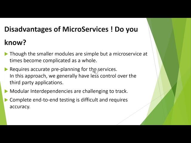 MicroServices ! Advantages! Disadvantages! Must Know Concepts! Best and simple way to understand!