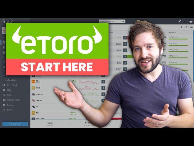 ETORO FOR BEGINNERS - How To Open An Account And Buy Your First Shares