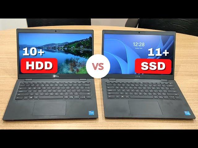 SSD vs HDD Speed Test | Windows 10 With HDD and Windows 11 With SSD | Awesome