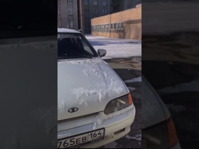 Любите свои машины пацаны #ваз #waz2114 #белый