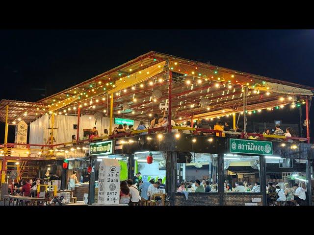 泰國Thailand~曼谷近郊~華馬夜市Huamum Night Market~猛男海鮮餐廳.2024.02.14