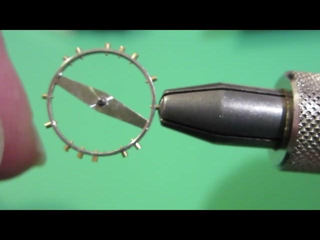 Poising balance wheel - watchmaking