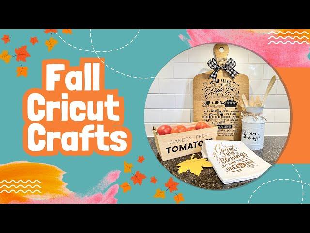 5 DIY Autumn Cricut Crafts For Your Kitchen That Will Brighten Your Home