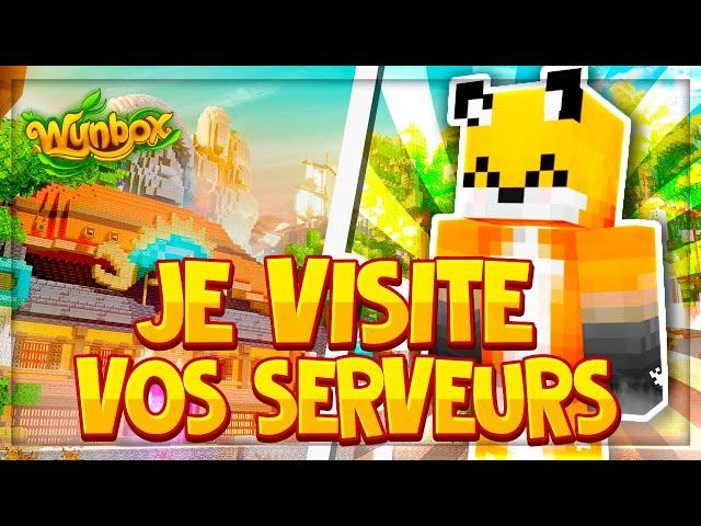 Je visite vos SERVEURS Minecraft ! #8 - Wynbox | Boxed