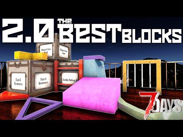 What Has Changed for Horde Base Block Shapes in 7 Days to Die 2.0