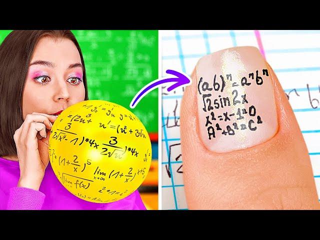 TOP SECRET SCHOOL TRICKS || Study Smart, Not Hard With These Genius Hacks By 123 GO! GOLD