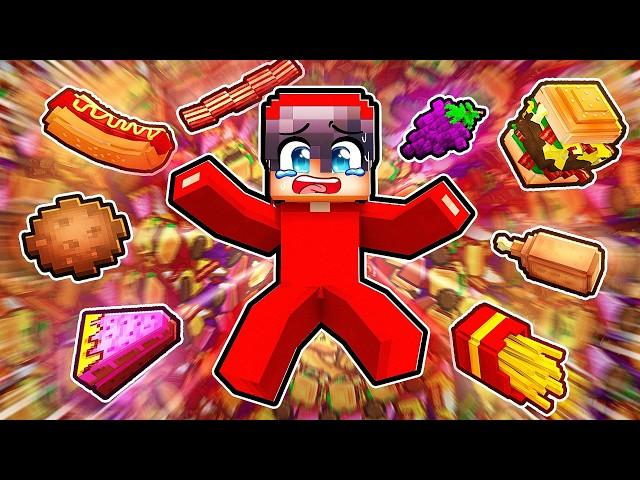 Minecraft: EXTREME FOOD DROPPER (Custom Map)