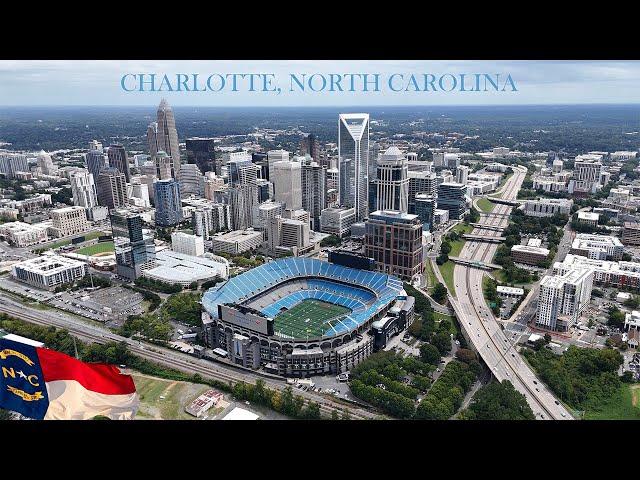 Stunning Drone Footage Over Charlotte, North Carolina | Aerial Tour of Queen City