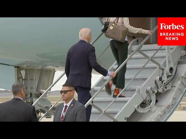 JUST IN: President Biden Departs For Peru To Attend The APEC Summit