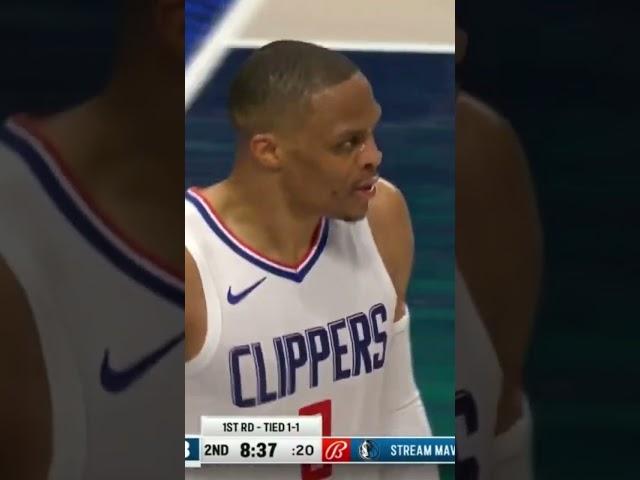 Westbrook Gets Heated: Flagrant 1 and Shoving Match with the Dallas Mavericks