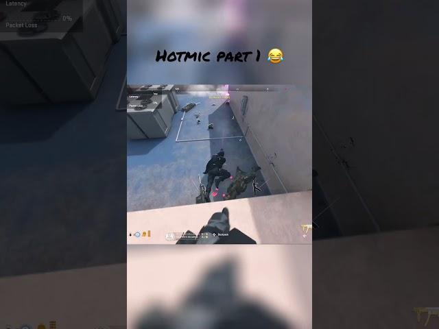Hotmic part1 #callofduty #gaming #funny #shorts