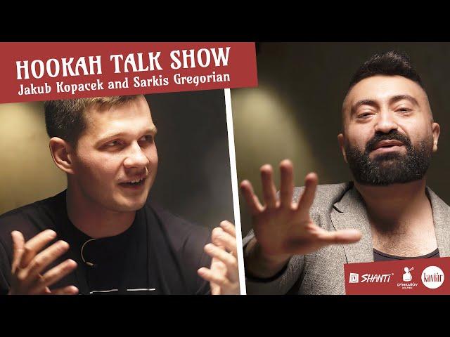 Hookah Talk Show vol. 2 - live event with Sarkis Alexander Gregorian in Prague's lounge Kaviar