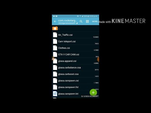 GTA San Andreas cleo chats for Android only 1 mb