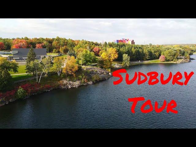 Sudbury Tour: Canada's Largest Mural, Bell Park, Ramsy Lake, Science North, Moonlight Beach |4K|