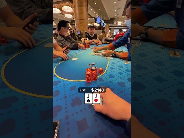 Well that's a cooler :) #shorts #poker