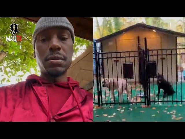 "No Puppy's" Tyrese Custom "Dog Mini Mansion" Episode Of IGTV Cribs! 