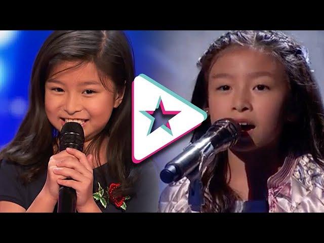 CELINE TAM AMAZING KID SINGER From America's Got Talent To World's Got Talent