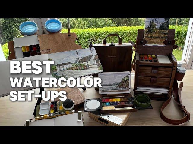 BEST Watercolour Travel Set Ups for Every Artist (Boards, Pochade Boxes & DIY)