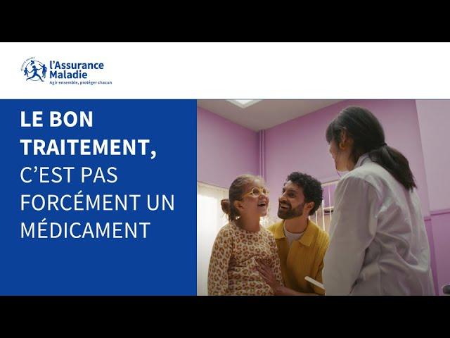 Le bon traitement, c’est pas forcément un médicament