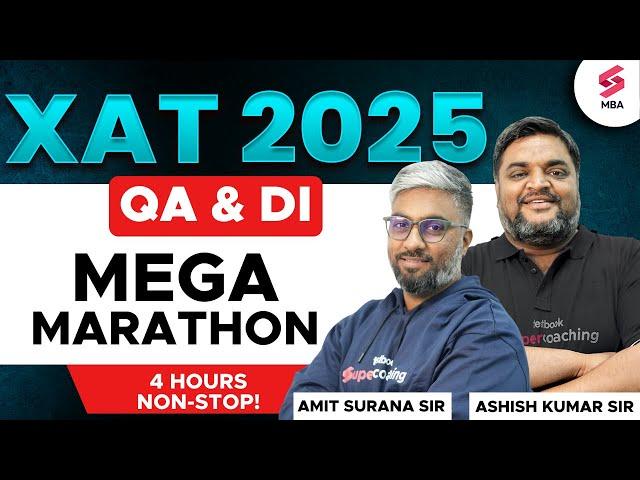 XAT Preparation 2025 | XAT QA DI | XAT QA Marathon | XAT DI Marathon | Amit Surana Sir | Ashish Sir