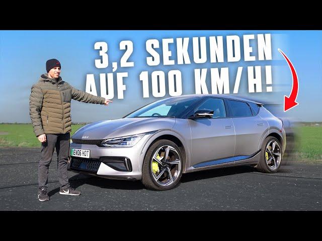 Unfassbar schnell... aber schwer! Kia EV6 GT