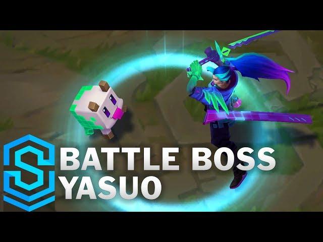 Battle Boss Yasuo Skin Spotlight - League of Legends