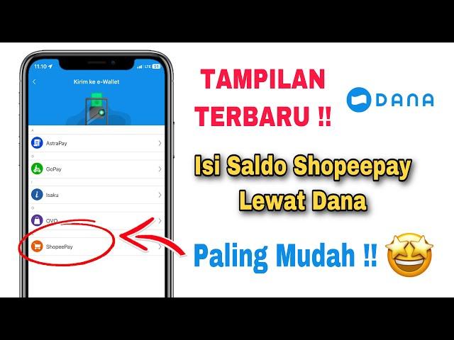 Cara Mengisi Saldo Shopeepay Lewat Dana