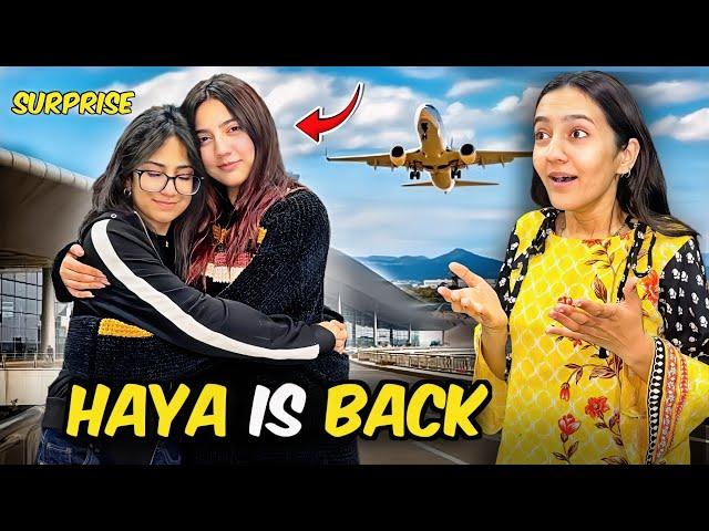 Haya Pakistan Wapis Agaii | Emotional Surprise For Zainab | Sistrology