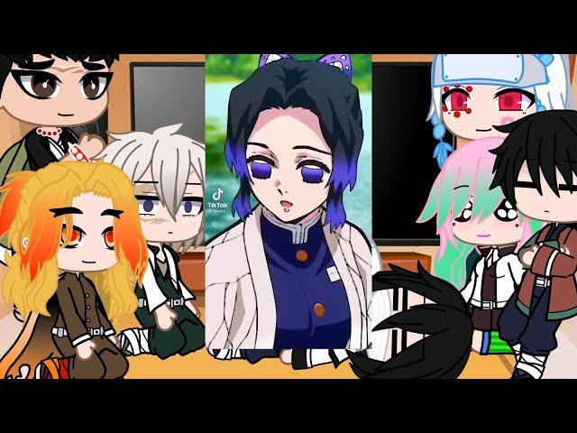  TOP 3 Hashiras react to Kanao + Muichiro + ... | Demon Slayer | Tik Tok