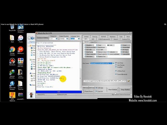 How to use Miracle Box to flash Feature or Basic MTK phones