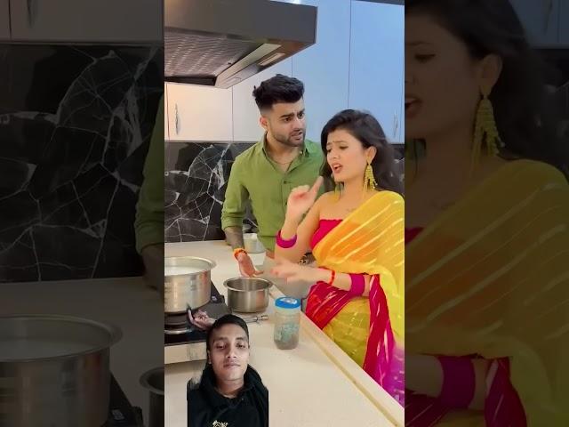 new funny cha recipe #funny #couple #tamil #fashion