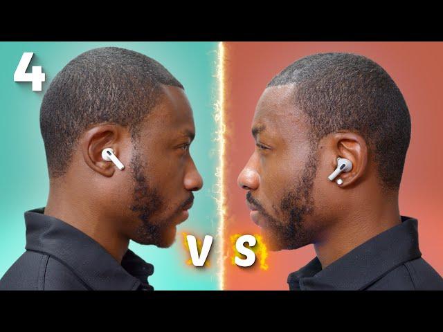 NEW AirPods 4 VS AirPods Pro 2!